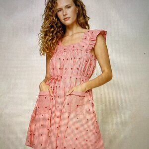 NWT Christy Dawn Bennet Dress, Ruby Picnic, Med